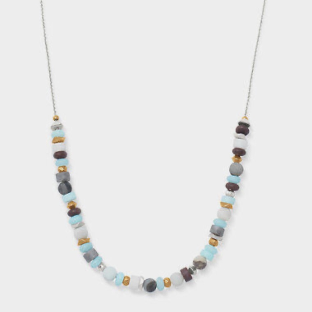 Stella & Dot Anda Intention Lariat Necklace - Balance & Courage